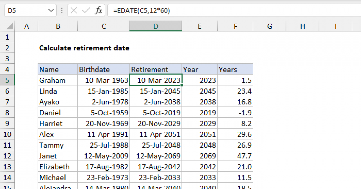 calculate-retirement-date-excel-formula-exceljet